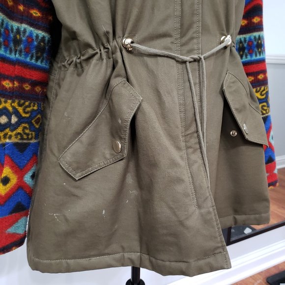 Faux Fur-Lined Anorak Jacket - Picture 2 of 7